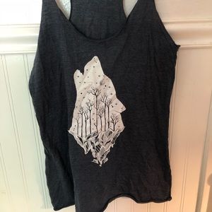 Wolf tank top